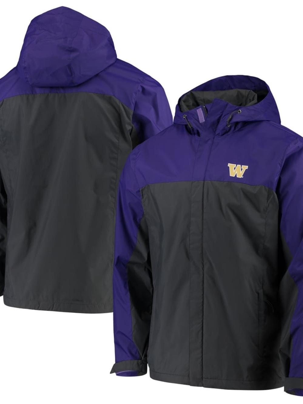Columbia Huskies Glennaker Storm Full-Zip Jacket XL University of Washington UW - Picture 2 of 12